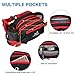 WATERFLY Fanny Pack Waist Bag: Fannie Pack 2 Water Bottle Holders Lumbar Belt Hiking Walking Running Jogging Camping Large Woman Man (Bottle Not Included)