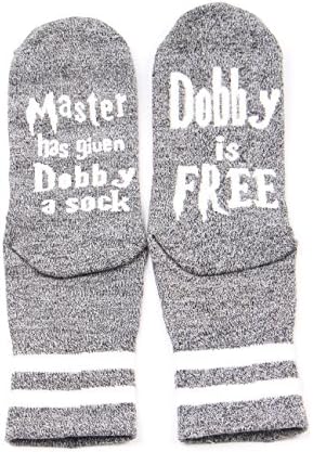 Unisex Cotton Socks Master has Given Dobby a Socks for Men and Women