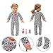18 Inch Doll Clothes - Value Bundle-Set of 3 Doll Pajamas with Accessories, Fits 18