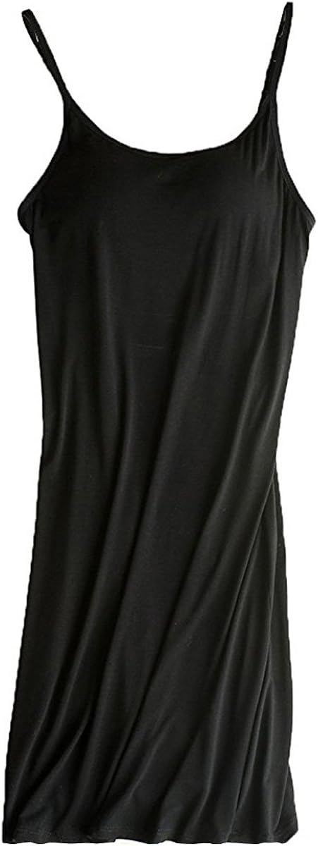 spaghetti strap with built in bra