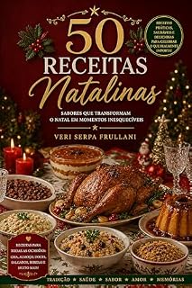 Livro 50 Receitas - Natalinas: Vol.1