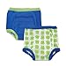 Luvable Friends 2-Pack Water Resistant Training Pants, Blue Frog, 4T