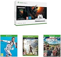 Xbox One S 1TB Shadow of Tomb Raider + FIFA19 + Assassins Creed Odyssey Limited Edition + Far Cry 5 Limited Edition