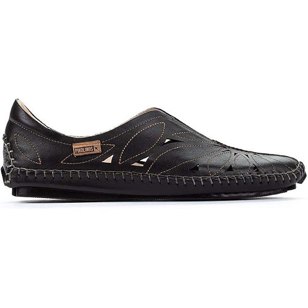 Amazon.com | Pikolinos Women's Jerez Slip-On Loafer,Black/Black,42