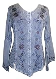 102 B Agan Traders Gypsy Medieval Renaissance Top Blouse