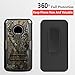 Moto E4 Case, [Not Fit Moto E4 Plus] Circlemalls [Combo Holster] Built-In Kickstand Bundled With [HD Screen Protector] Shock Proof And Stylus Pen For Motorola Moto E4 / Moto E 4th Generation (Camo)