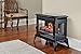 Comfort Smart Jackson Infrared Electric Fireplace Stove Heater, Black - CS-25IR-BLK