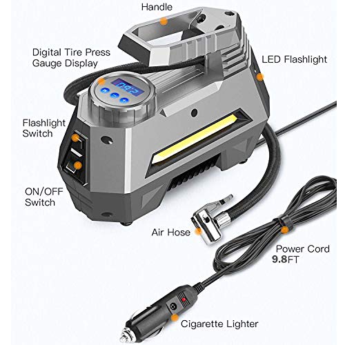 3 HAUSBELL+Compressor+Flashlight+Motorcycles+Inflatables