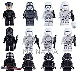 12Pcs Star Wars 7 Minifigures The Force Awakens Kylo Ren Captain Phasma Building Blocks Set Figures Bricks Toys Lego Compatible