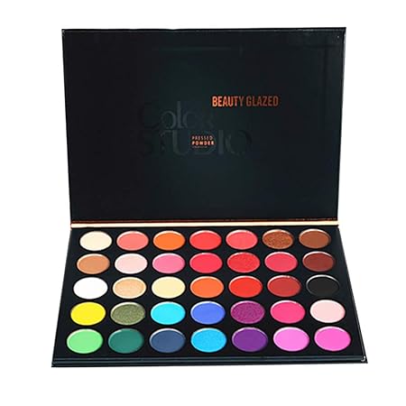 Lidschatten Palette 35 Farben Matte Lidschatten Make-Up Palette Eyeshadows Palette-Eyeshadow Palette Matt (35 Farben, Mehrfar