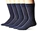 Docker's Men's Classics Dress Dobby Crew Socks (5 and 10 pack)