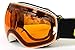 COPOZZ G1 Ski Goggles For Snow Snowboard Snowmobile Skate - For Men Women Youth Boy Girl - Anti Fog UV Protection OTG Over Glasses Helmet Compatible Detachable Double Lens