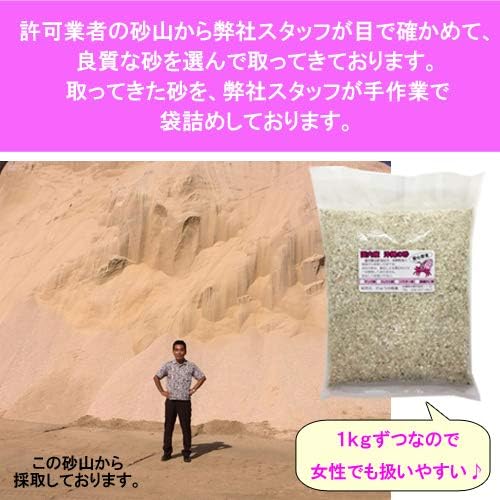 安心安全 国内産 沖縄の砂 サンゴ砂 1kg りゅうか商事 底床 通販 Amazon