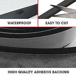 Neoprene Foam Strip Roll by Dualplex, 4" Wide