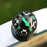 Suriel Black Car Dashboard Boat Truck Suction Pocket Navigation Compass Ball