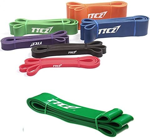 BephaMart Green Fitness Elastic Belt Resistance Bands Strength Training Exercise Pulling Strap