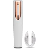 Electric Wine Opener Battery Operated with Stand and Built-in Foil Cutter - Automatic Wine Opener - Electric Corkscrew for Ea