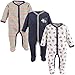 Luvable Friends Unisex Baby Cotton Sleep and Play, Dog, 6-9 Months
