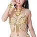 BellyLady Belly Dance Tribal Sequined Bra Top, 34A/34B/36A, Christmas Gift Idea