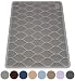 MIGHTY MONKEY Premium Cat Litter Trapping Mat, Phthalate Free, Best Tracking Scatter Control for Cats, Jumbo XL, Mats Easy to Clean, Rugs Soft on Kitty and Cat Paws primary