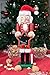Clever Creations Traditional Christmas Wooden Santa Claus Blackboard Nutcracker 15