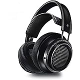 PHILIPS Fidelio X2HR Over The Ear Open Back Wired Headphone 50mm Drivers- Black Professional Studio Monitor Headphones with D