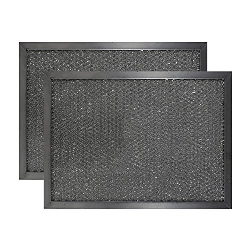 2 PACK Air Filter Factory 8 X 11 X 3/8 Range Hood Aluminum Grease Filters AFF99-M