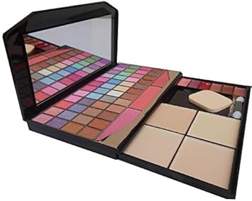 TYA Laptop Fashion Makeup Kit with 48 Colour Eye Shadow, Compact and Blusher, Etc -590