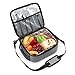 Insulated Lunch Bag,JIESI Adult Lunch Box With Adjustable Shoulder Strap,Cool Bento Bag for Office , School , Picnic(Grey)