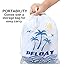 PFLOAT 45 Inches Unicorn Pool Float Inflatable Party Tube - Super Big Outdoor Pool Float WIth Rapid Valves for Kids and Adults [ Free Carrying Bag ] (White)