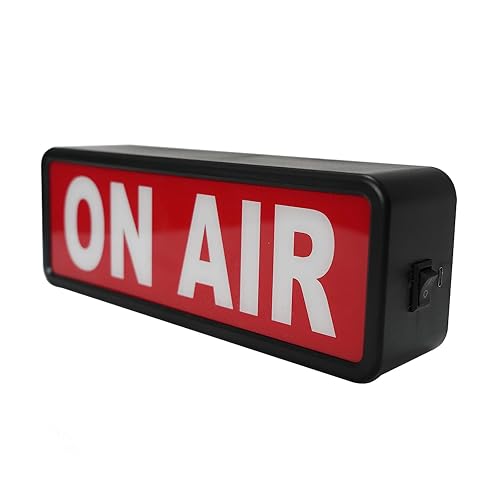 ON AIR Light Sign Recording Sign Studio Warning Signfor (Studio/Home ...