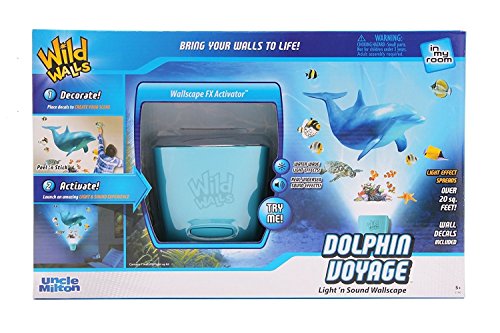 In my room wild walls dolphin voyage wall decal light &…
