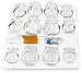 12 pcs Thick Glass Cupping Set with BOUNS KITS Professionals (2 Cups #5 ~2.87