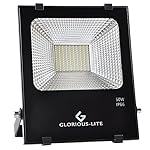 GLORIOUS-LITE LED Flood Light, 50W(250W Halogen Equiv) Outdoor Led lights, IP66 Waterproof Security Light, 6500K Daylight White, 4000lm, 110V