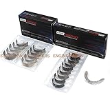 King Race XP Performance Rod & Main Bearings & Thrust Washer compatible with 1986-00 Honda Acura D16A1 D16A6 D16Y5 D16Y7 D16Y8 D16Z6 D16Y