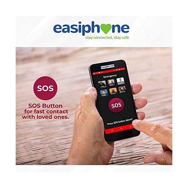 Easiphone-UK-SmartPhone-Easy-to-Use-Mobile-Contract-Free-WhatsApp-Large-Screen-Loud-Number-Keys-SOS-GPS-Location-Includes-SIMCase-12-Month-Support-Easy-Set-Up-Guide Easyphone Smartphone Mobile for Elderly New 2023 Software 24/7 SOS Service 4G All Networks Loud GPS WhatsAp Camera…