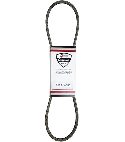 Amazon.com : Exmark 1-653438-SL Blower Deck Belt Lazer Z HP