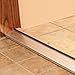 M-D Building Products 76281 4-9/16 in. x 1-1/8 in. x 73 in. Silver Adjustable Aluminum & Hardwood Threshold Kit - Versatile Solution for French and Exterior Doors