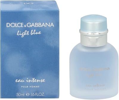 Dolce & Gabbana D&G Light Blue Pour Homme Eau Intense EDP Men's Fragrance 125ml
