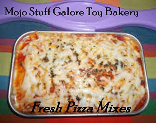 Mojo Stuff Galore Lalaloopsy Baking Oven Mixes Refill / 3 Cheese Pizza Mixes with Italian Seasoning and Parmesan Cheese Makes 6 Lalaloopsy Oven Mix Refill Super Pack