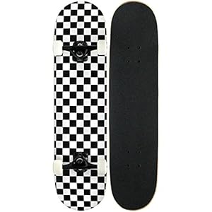 KPC Complete Skateboard – Pro Style Quality – Maple 7-Ply Deck, Aluminum Trucks, Urethane Wheels, Precision Bearings…