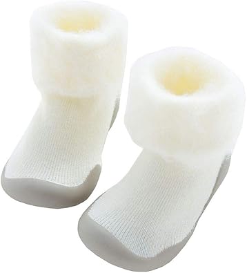 Amazon Jk Home ソックス 靴下 靴 ハイソックス 赤ちゃん ベビー 子供 女の子 男の子 絨 キッズ ガールズ ボーイズ 秋冬 厚手 オシャレ 防寒 暖かい 滑り止め コットン プレゼント 柔らかい かわいい ベビーシューズ