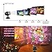 NEXGADGET Christmas Projector Light,2 in 1 Water Wave Light Projector with 12 Slides,Holiday Decoration Light for Party,Birthday,Remote Control Waterproof Outdoor/Indoor