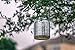 Solar Mercury Glass Jars 2 Pack Outdoor Table Lamps (Silver)