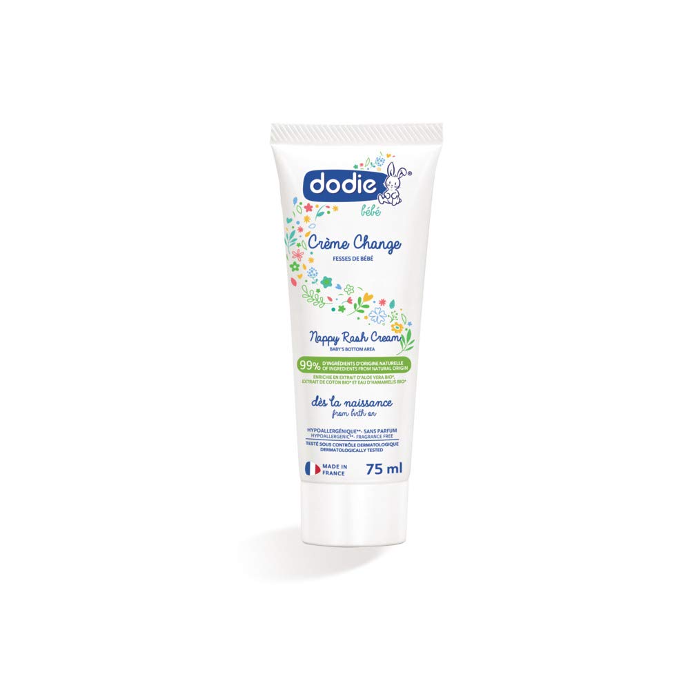 Dodie 6044113 Nappy Changing Cream Fragrance Tube + Box 75 ml White