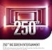 Bomaker Mini Projector, 4000 Lux with 50,000 Hrs, 1080P Supported, 250” Display, Portable HD LED Projector with Carrying Case, Compatible with TV Stick, PS4, HDMI, VGA, TF, AV and USBthumb 3