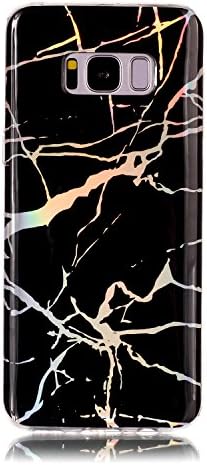 Wwwe Jewby Galaxy S8 Case, Bling Diamond Hard Case for Samsung Galaxy S8 with a Screen Protector