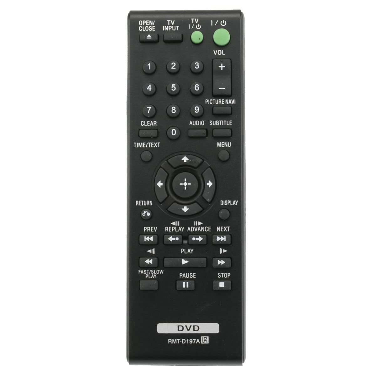 RMT-D197A VINABTY Replace Remote Control Fit for SONY Soundbar DVP-SR510 DVP-SR90 DVPSR201P DVPSR405P DVP-SR500WM DVPSR510H CD DVD Player