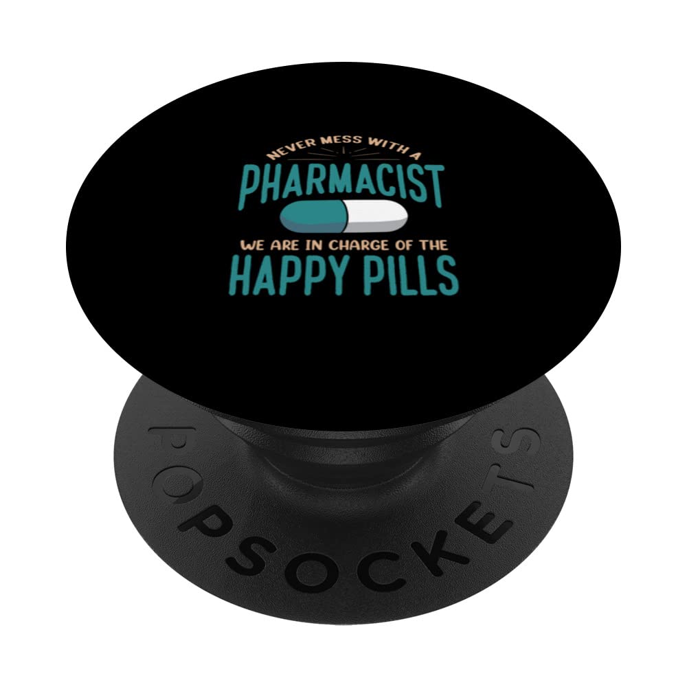 Funny Medicine Druggist Pharmacy Pharmacist PopSockets Swappable PopGrip