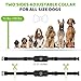 DOG CARE Dog Training Collar Dog Training Collar with Remote, 3 Modes, Rechargeable Waterproof Dog Training Collar for Small Medium Large Dogs, 1000ft Remote Range, Safe & Humanethumb 4
